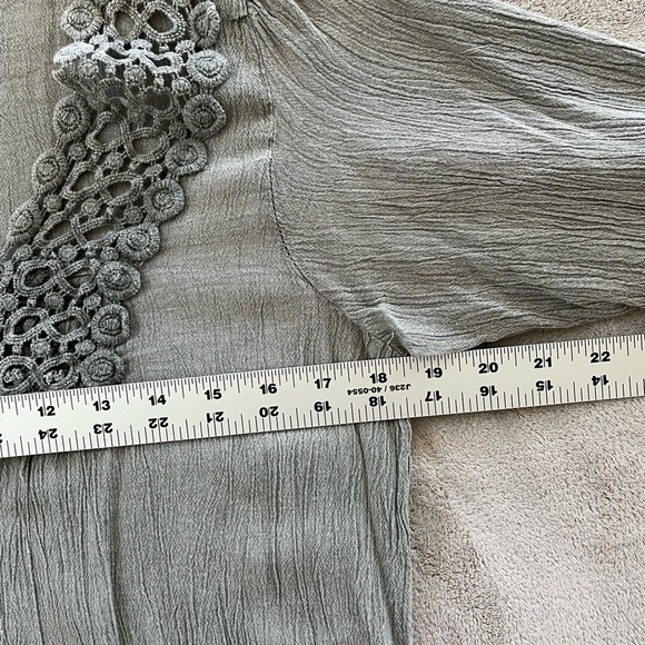 Shoreline Crochet Beach Wear Dress Cover Up Boho Festival Beachy Hippie L/XL - Picture 10 of 12